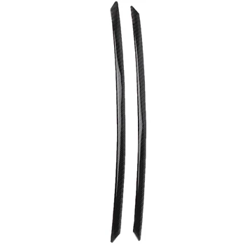 

2Pcs Carbon Fiber New Front Headlight Eyebrows Cover Trim Fit for A4 B8 A5 2009-2016