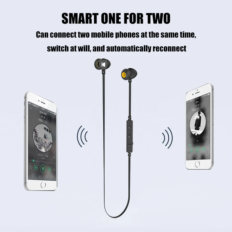 Беспроводные Bluetooth наушники Kodak шумоподавляющая гарнитура с шейным ободом