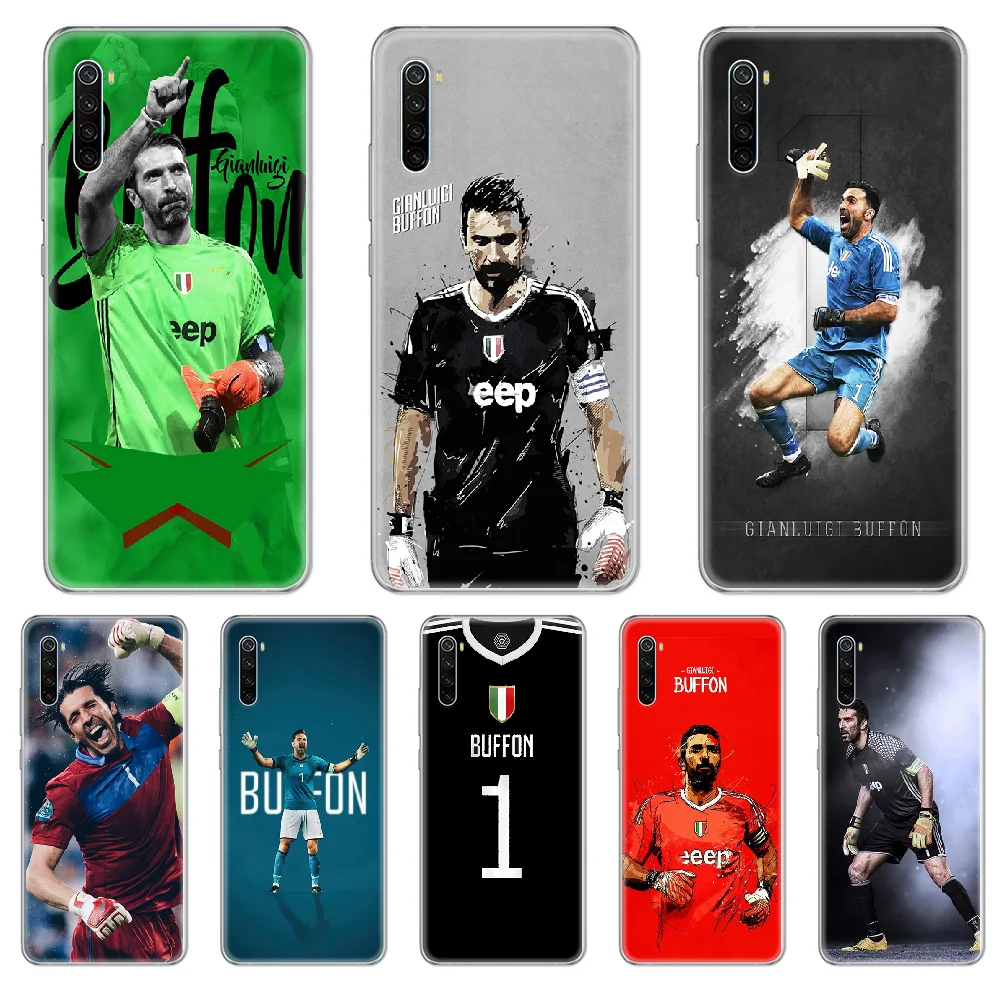 Италия звезда футбол Буффон чехол для телефона xiaomi Redmi 3S 4A 5A 6A 5 Plus 4X 7 8 8a CC9 K20 Pro K30