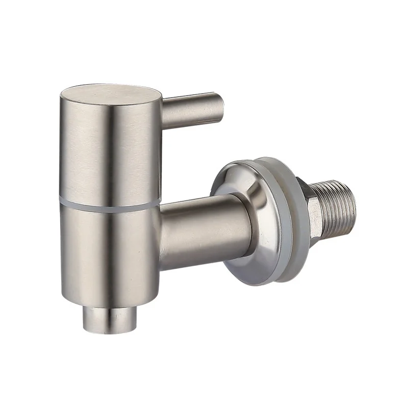 Bar Beverage Wine Barrel Faucet Drink Dispenser Tap Spigot Water 304 Stainless Steel Coffee Juice Taps Silver 12mm 16mm 4