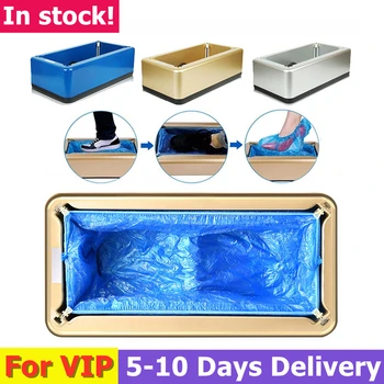 

For VIP Customer Automatic Shoe Cover Dispenser 100pcs Shoe Covers Automatic One-time Film Machine Foot Set Shoes Home Office