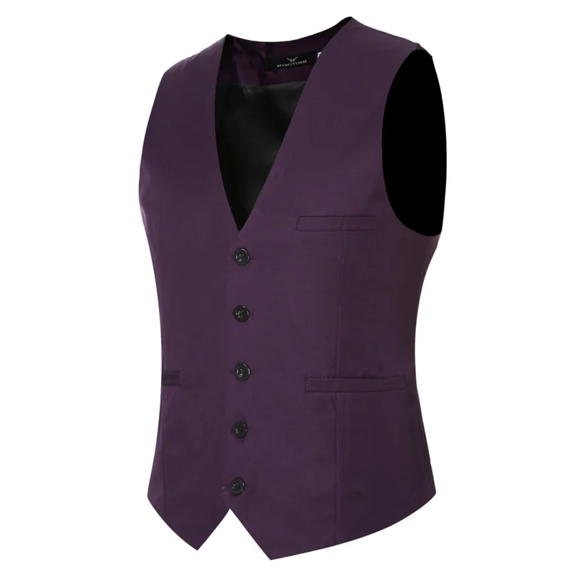 New Style Formal Wear MEN'S Waistcoat Fashion Plus-sized Wedding Casual Vest Men's