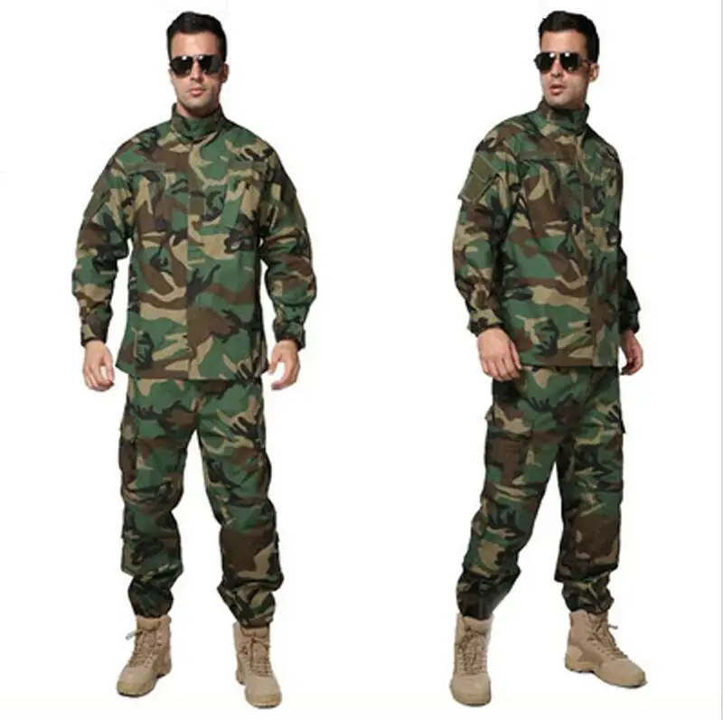 10 видов цветов, новая мужская униформа милитар, армейская Тактическая Военная униформа, военный солдат, уличная Боевая ACU, камуфляжная специальная одежда, брюки макси XS~ 2XL - Цвет: Jungle camouflage