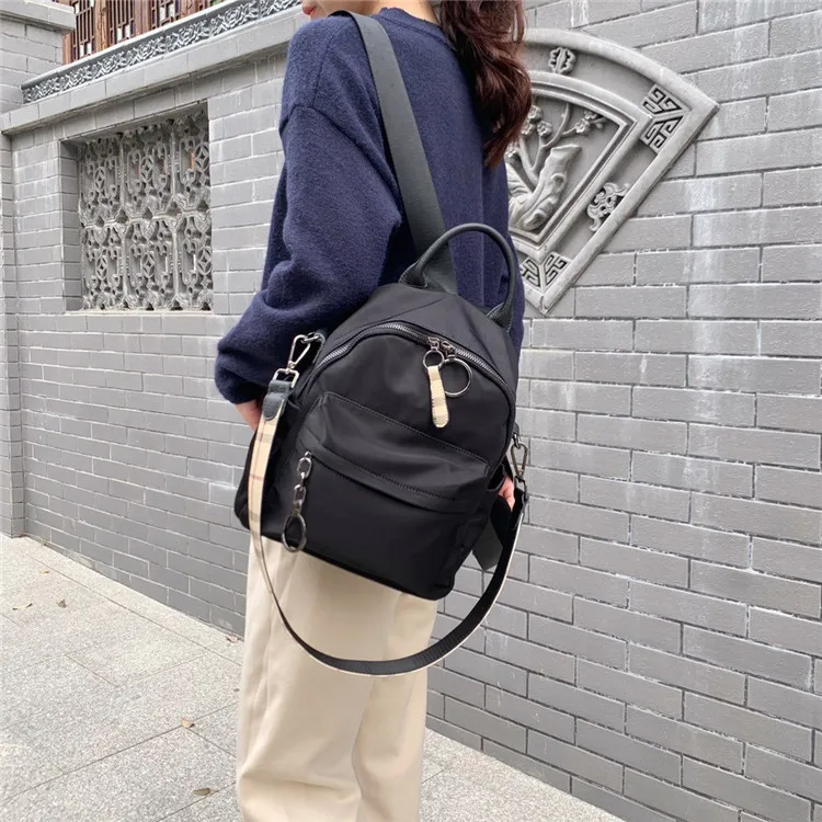 

Backpack Women's 2020 New Style Fashion Oxford Cloth Student School Bag Trend Versatile Fashion Backpack Travel Bag