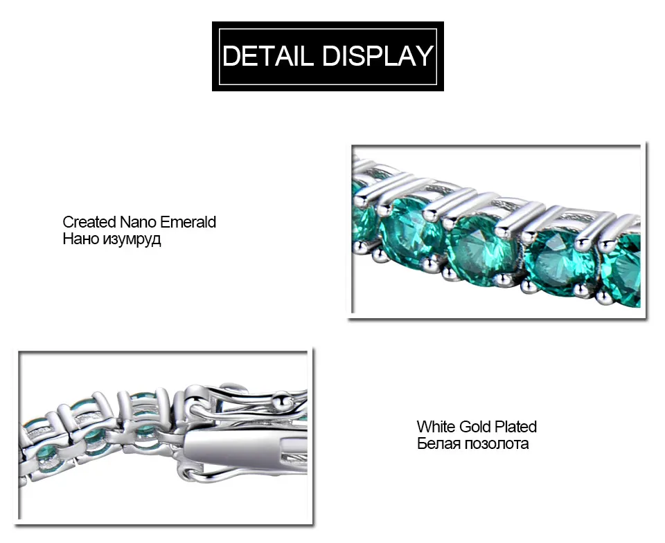 siolid 925 sterling silver blue sapphire bracelet for women BUJ010E-1-PC_01 (7)