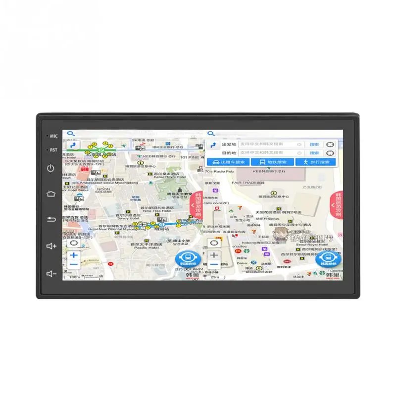 7 дюймов Универсальный двойной Din MP5 для Android 8,1 Автомобильный плеер gps многофункциональная Навигация FM