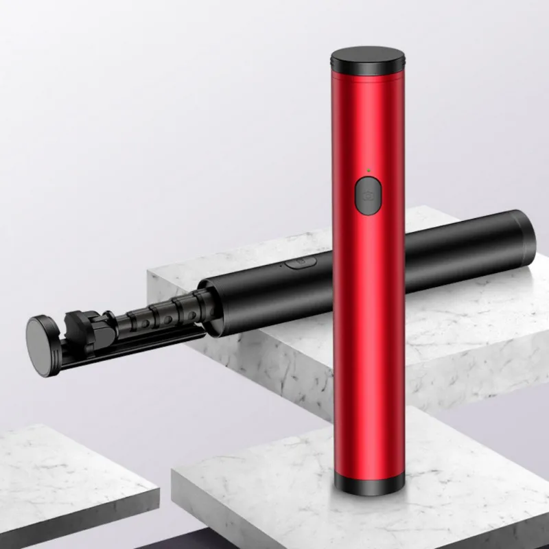 Мини селфи-Палка с Bluetooth телескопическая штанга для телефона Гибкий штатив для автономным таймером для iPhone, SamSung, Xiaomi, HuaWei