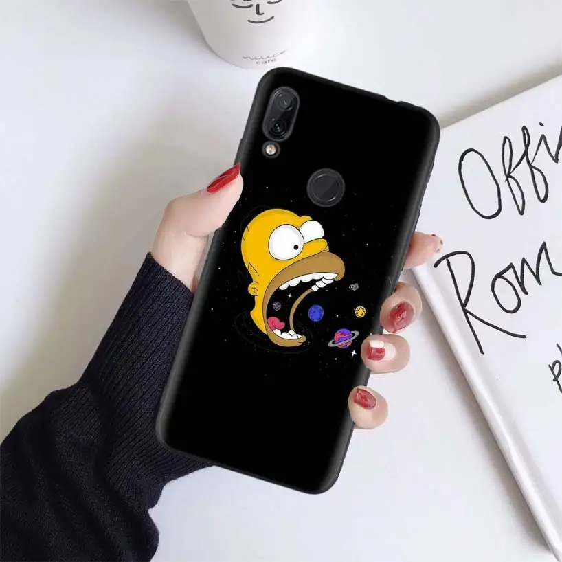 Homer J Simpson Case for Xiaomi Redmi Note 7 8 K20 7S 7A 6 6A Pro 4