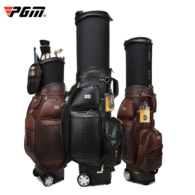 

Free To Send Rain Cover PGM Genuine Standard Ball Bag Package Men Golf Stretching Microfiber Multi-functional Aviation Package