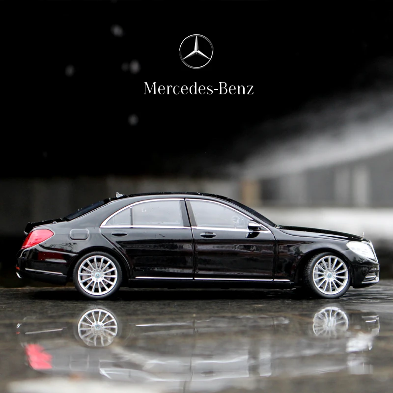 Модель спортивного автомобиля Mercedes Benz S Class WELLY 1:24 модель из сплава декоративная коллекция игрушечные