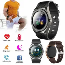 Reloj inteligente V5 para hombres con pantalla táctil Bluetooth, reloj inteligente para hombres y mujeres, Android de moda, con ranura para tarjeta SIM y cámara