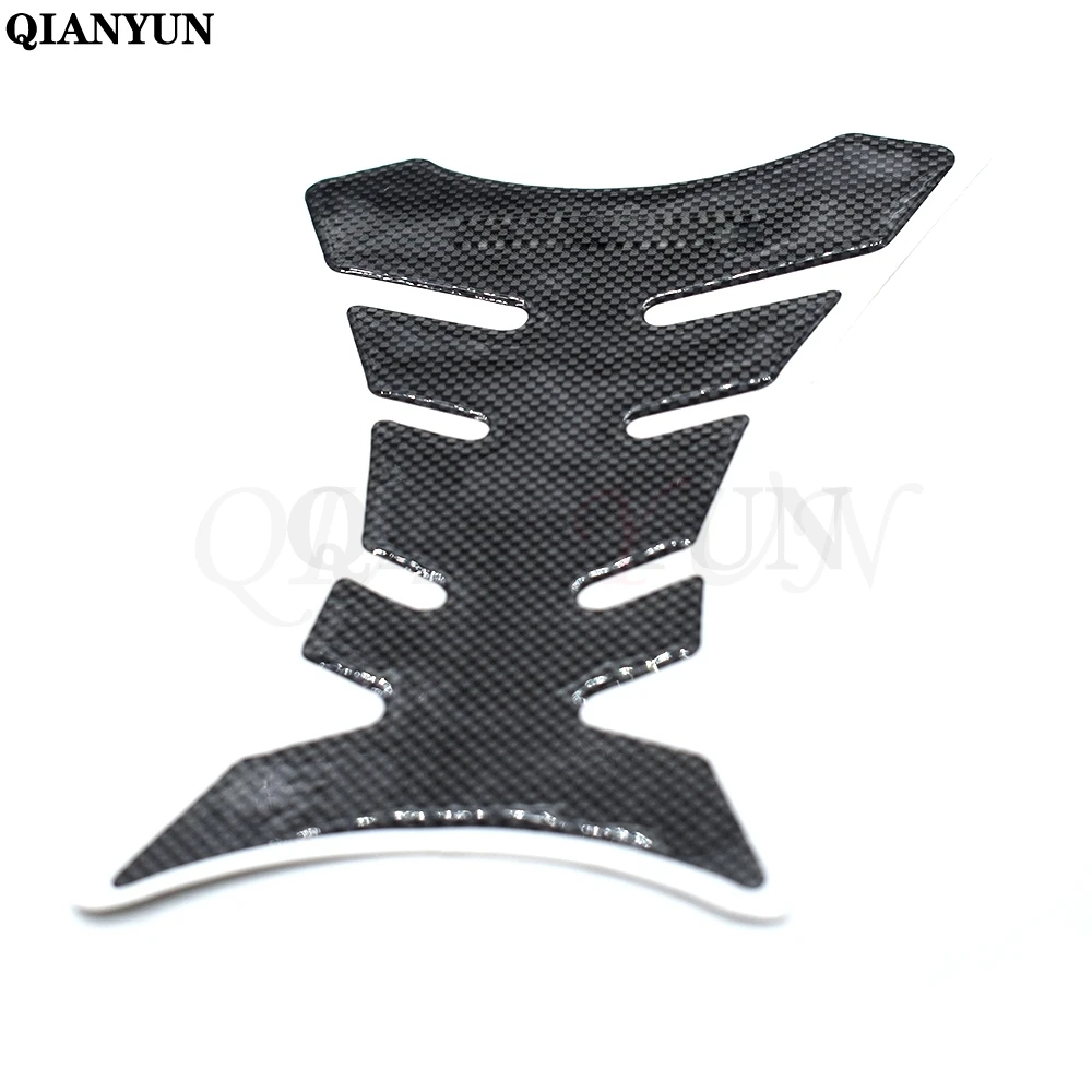 Бак мотоцикла Стикеры Танк Pad Tankpad для Yamaha XV250 400 XVS650 950 XV1600 1700 1900 Road Star FZ1 FZ6 FZ8 FZ10 фазер - Цвет: Черный