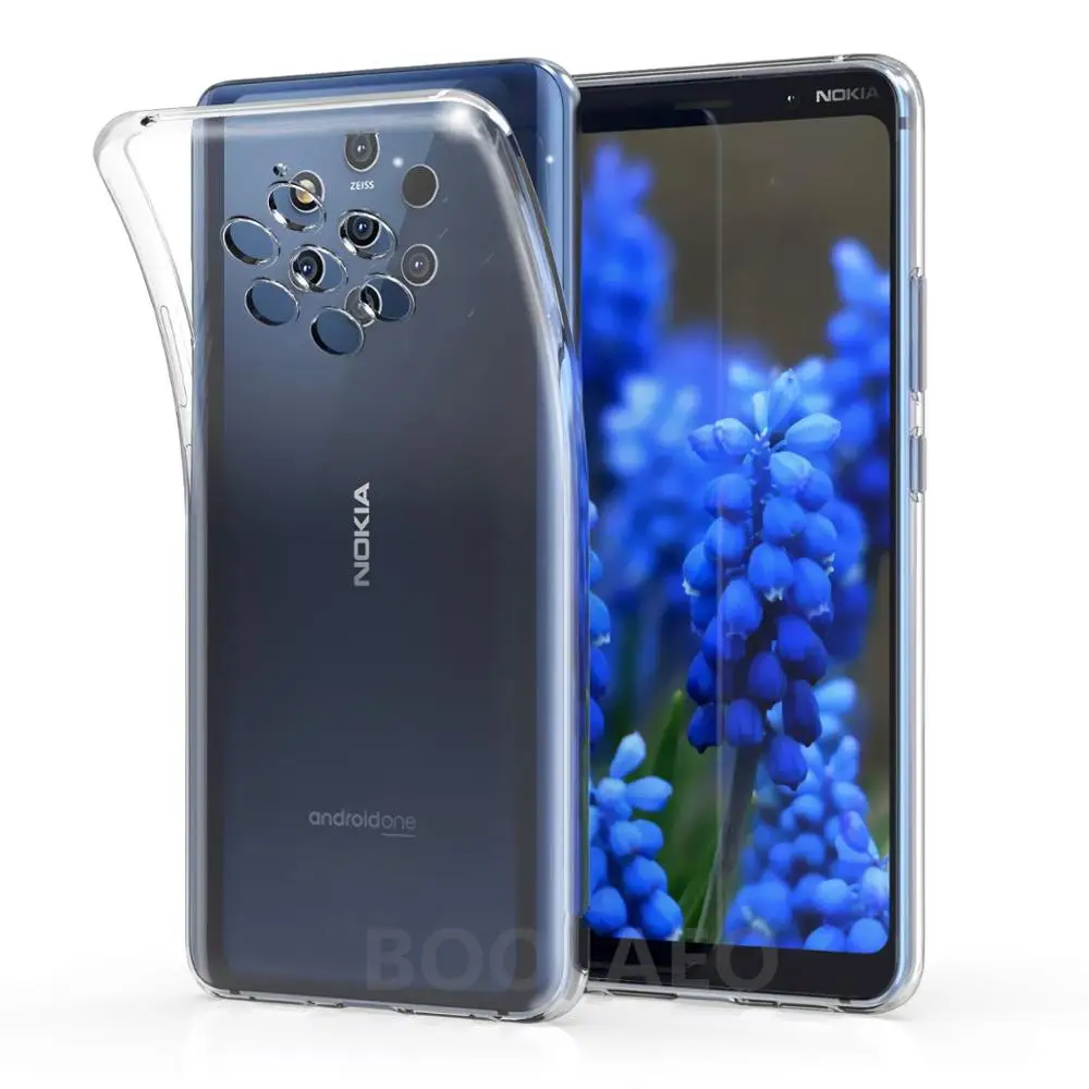 Phone Case For Nokia 9 PureView Nokia9 2019 Ultra Thin Back Cover Clear Soft Silicone TPU Fundas on 8 Sirocco case Coque |