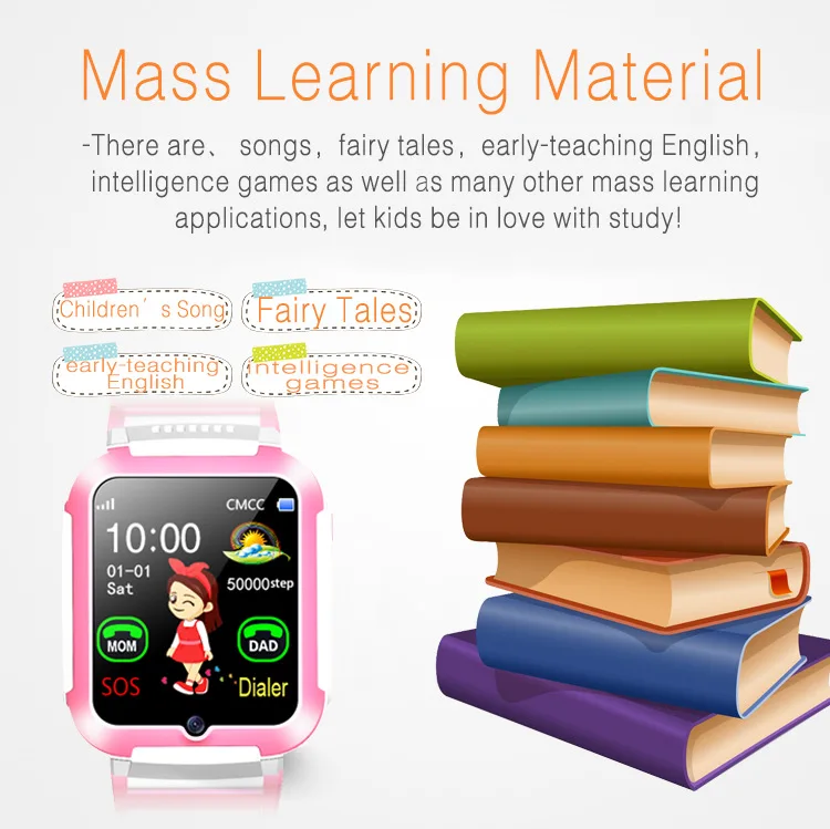  E7 Kids Smart Watch 4G GPS WIFI Tracking Video Call SOS Voice Chat Children Watch Care For Baby Boy