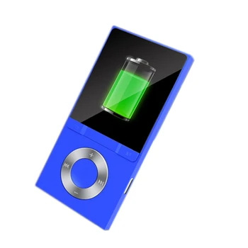 

MP3/MP4 Lossless Sound Music 8GB Bluetooth Player Recorder TF Card Voice Recorder Blue