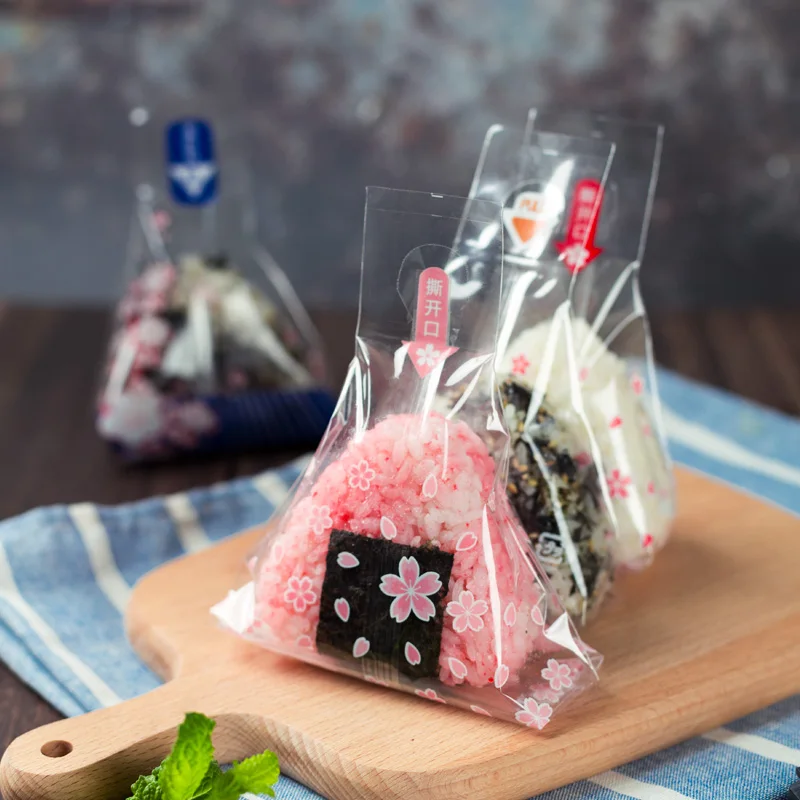 100pcs-japanese-style-triangle-rice-ball-packing-bag-seaweed-gift-bag