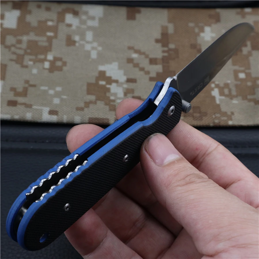 Новейший CRKT складной нож 8cr15mov лезвие G10 ручка Открытый Отдых Охота тактические ножи выживания EDC инструменты