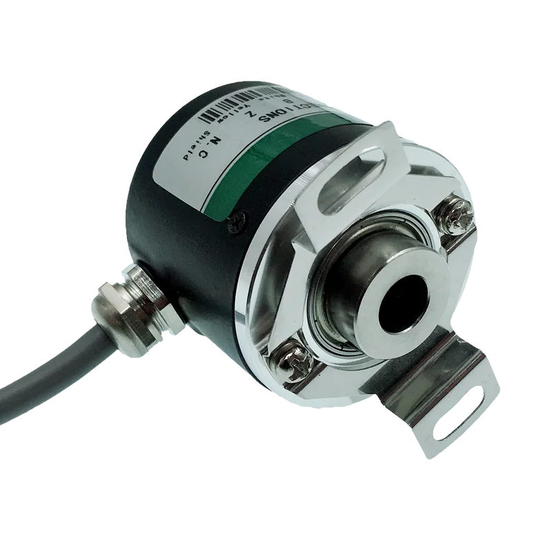 Hollow Shaft Photoelectric Rotary Encoder ZKP3808 1000 Pulse Line ABZ Three-phase 5-24V | Строительство и ремонт