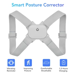 Adjustable Smart Intelligent Posture Corrector Vibration Back Posture Brace Trainer Pain Relief Upper Back Brace Health Care New