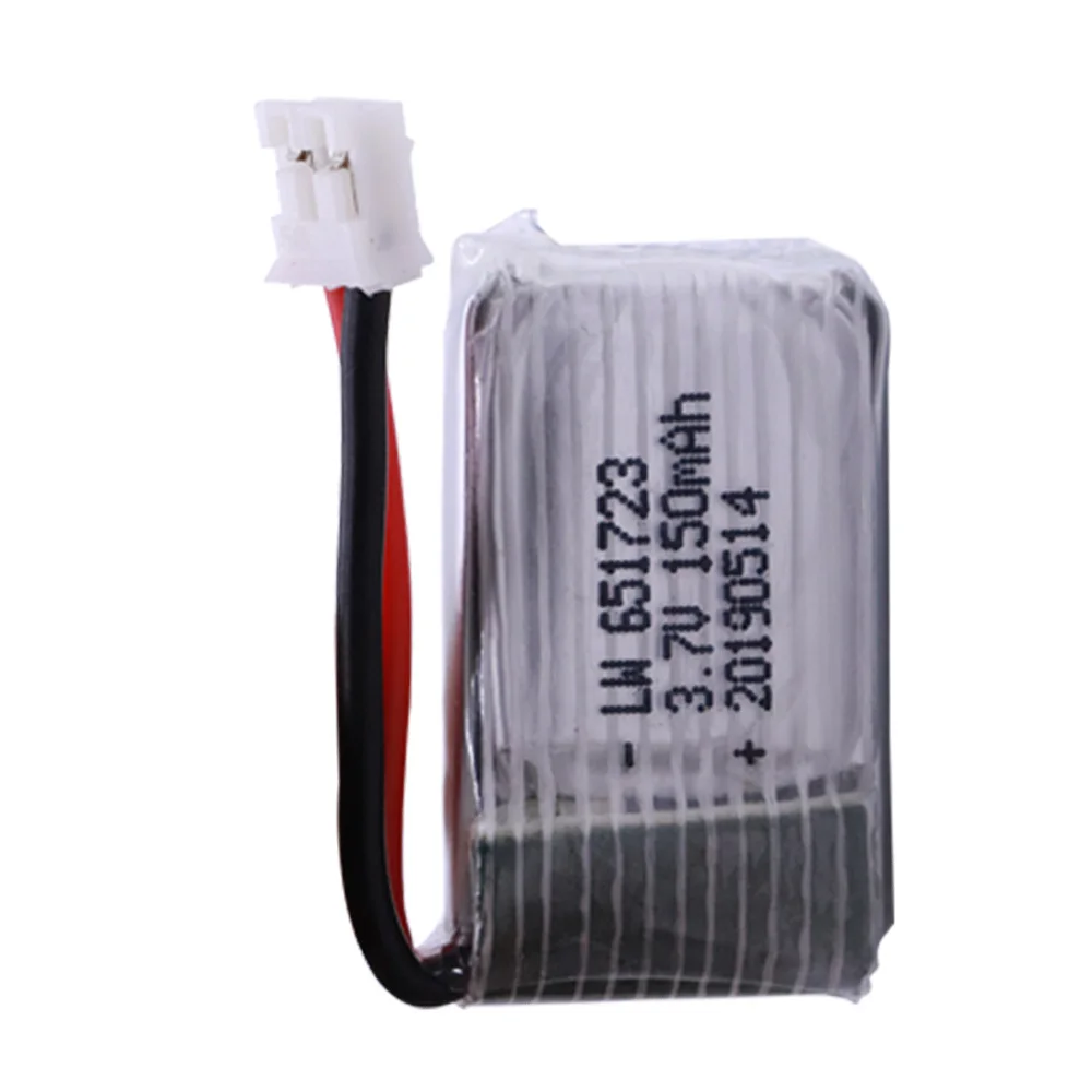 100 шт. батарея 3,7 V 150mAh Lipo для E010 E011 E013 F36 H36 CX-95 NH010 RC Квадрокоптер Запасные Части RC Дрон аксессуары батарея