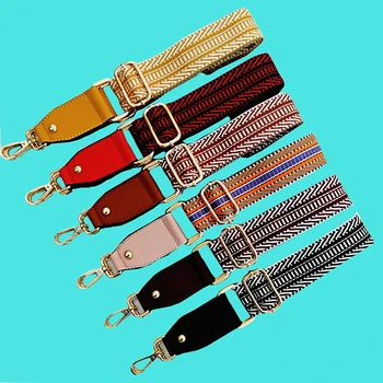 

Colored Belt Bags Gift Accessories For Women Rainbow Adjustable Shoulder Hanger Handbag Straps Decorative Handle Ornament OC744