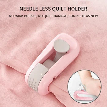 

6 Pcs/Set Non-Slip Comforter Cover Clips Gripper Blankets Fastener Clip Bed Sheet Holders Bed Sheet Duvet Cover Clamp Fastener