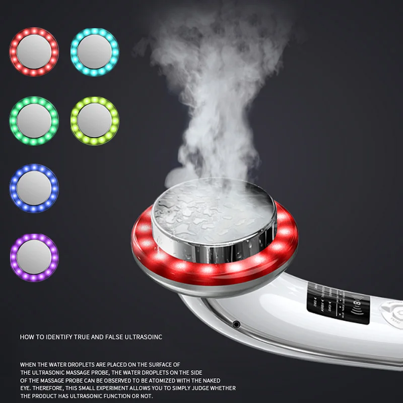 6 in 1 Body Shaping Machine EMS Weight Loss Massager for Stomach Fat Remover Device Face Arm Blue R