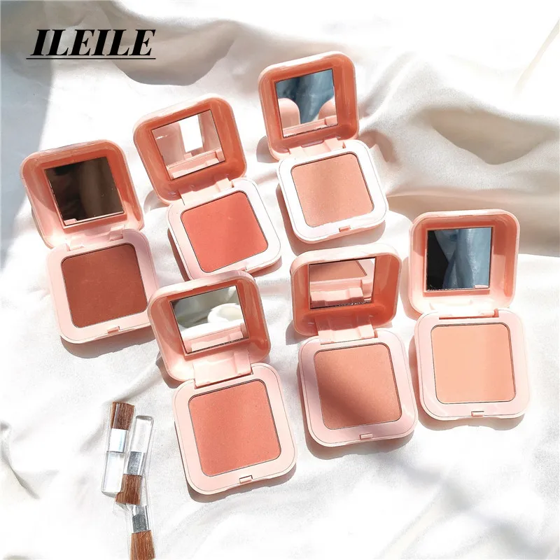 

Face Blusher Powder Rouge Makeup Cheek Blusher Powder Minerals Palettes Blusher Brush Palette Cream Natural Blush