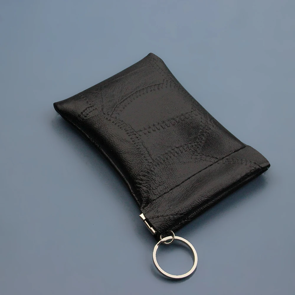 

2019 New Fashion Pu Leather Long Pocket Key Wallet Keyring Coin Purse Women Men Small Short Money Change Bag Little Card Holder