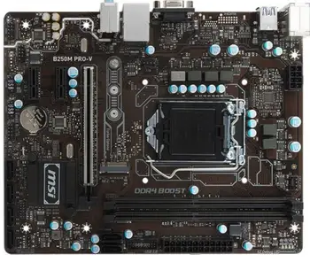 

New MSI motherboard B250M PRO-V LGA1151 original desktop motherboard DDR4 USB 3.1 motherboard free shipping