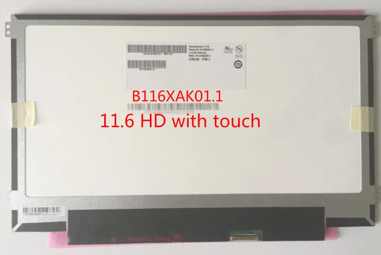 

Для HP Chromebook 11 G5 EE 11,6 ''тонкий сенсорный экран в сборе ЖК Матрица B116XAK01.1 920843-001 Edp 40 pin