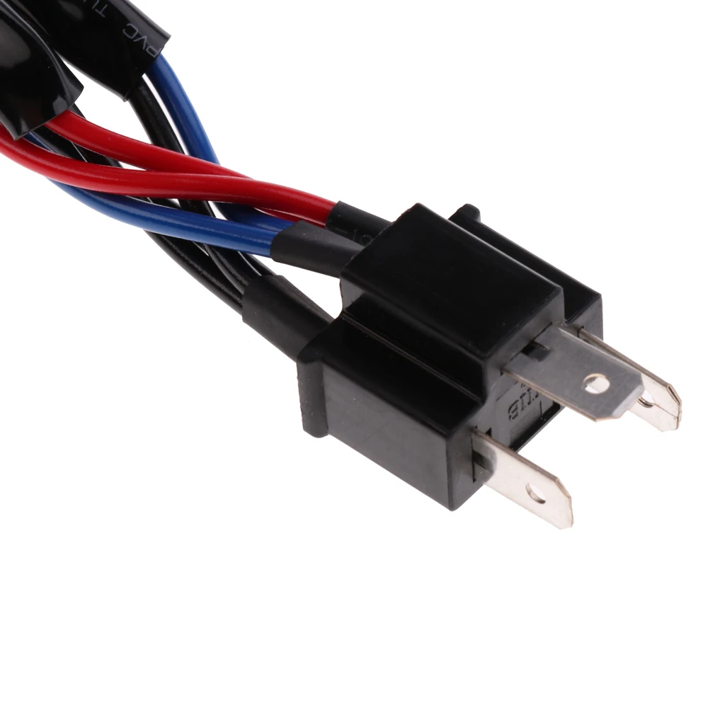 H4 LED Fog Light Headlight Load Resistor Wiring Harness Decoder 50W 8Ohm