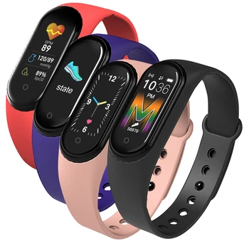 

M5 Wristband Smartband Sport Bracelet Watch Heart Rate Monitor Fitness Tracker Activity Blood Pressure for Android Ios Sport