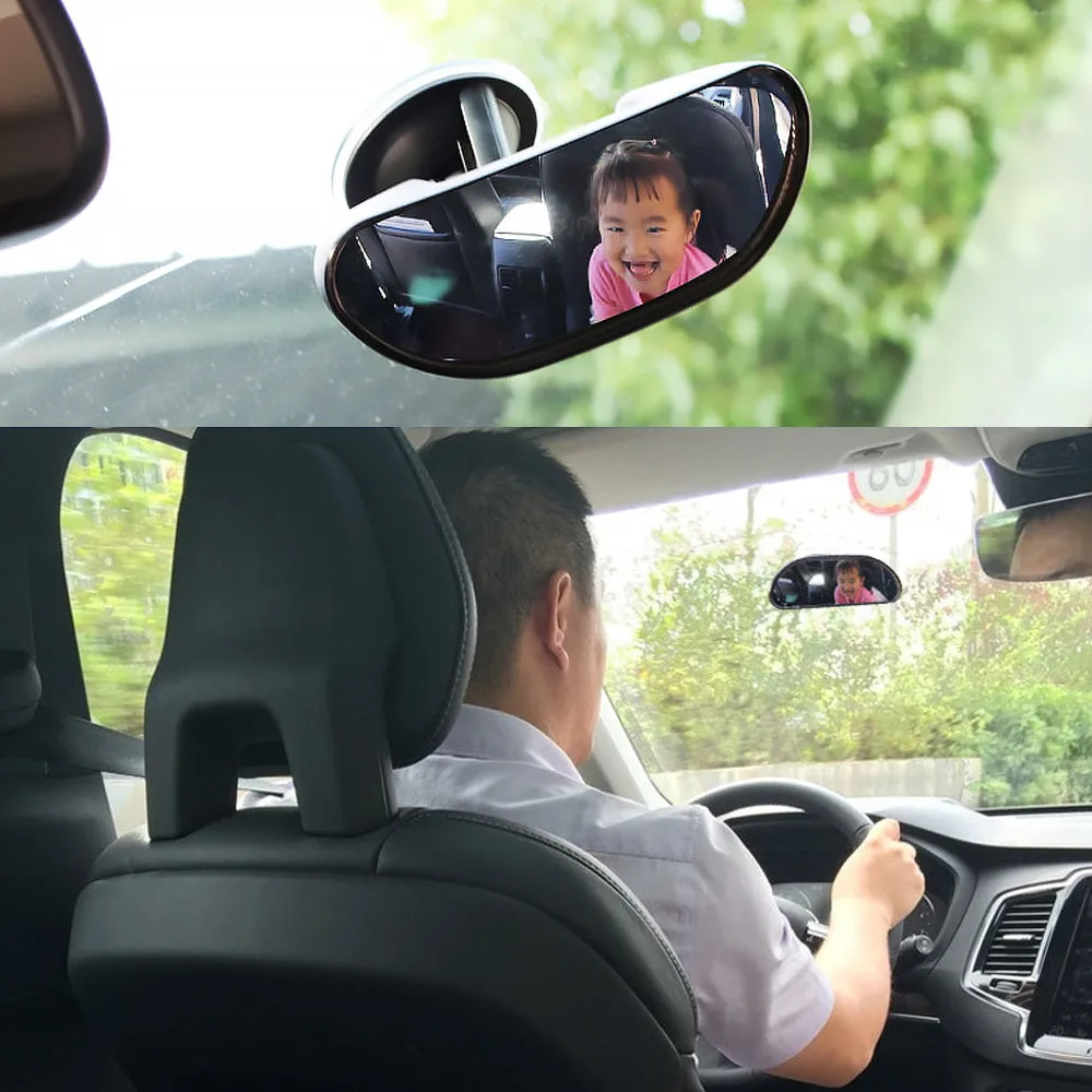 Аксессуары для салона автомобиля зеркало заднего вида присоска детское зеркало заднего вида 360 ° многофункциональное# G10