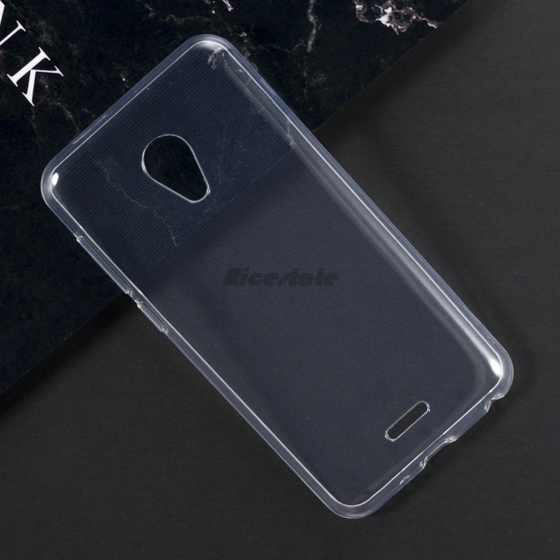

Meizu C9 Pro Back Case Meizu M9c Transparent Soft TPU Dropproof Shockproof Phone Back Case Protection Cover (Clear)