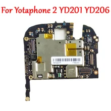 Протестированная Полная работа разблокировка материнская плата для Yotaphone 2 YOTA YD201 YD206 материнская плата логическая схема электронная панель FPC