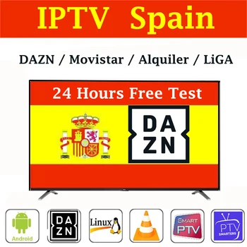 

Stable IPTV Spain m3u Subscriptiom Spain DAZN LIGA Football Movistar Alquiler for smart TVBox smart IPTV smarters Android TV MAG