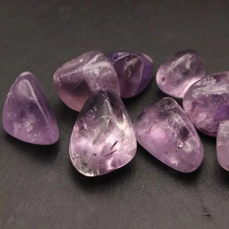 Amethyst tumbled stones  (3)