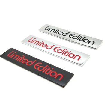 

10x Limited Edition 3D Metal Chrome Emblem Sticker Limited Edition Car Styling Accessories