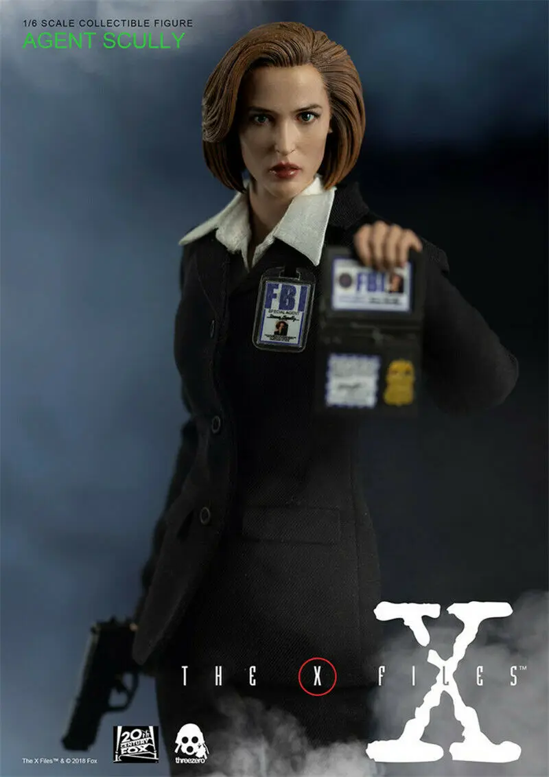 1/6 Threezero агент Scully фигурка X-файлы 3A игрушки коллекционные новые