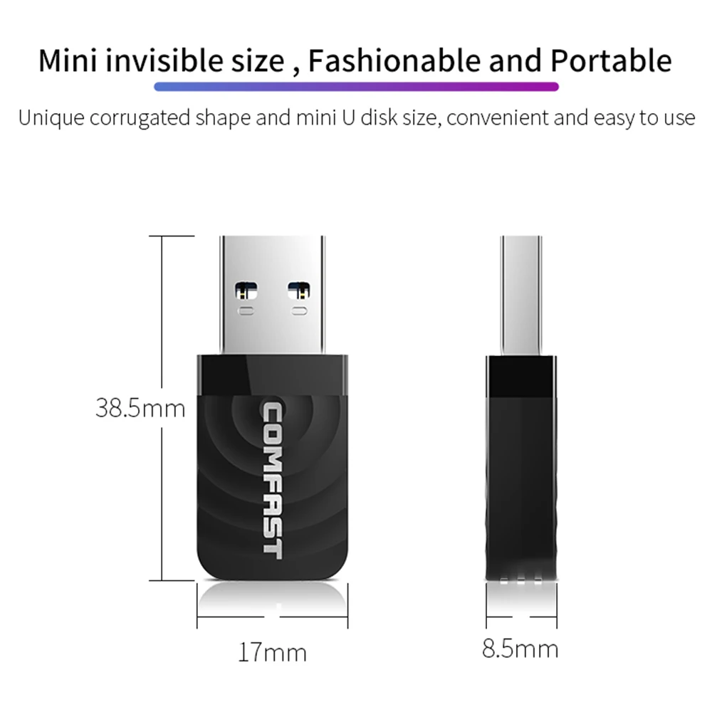 Беспроводной сетевая карта и 1300 Мбит/с fast Wi-Fi кард-Беспроводной usb& 2,4/5,8G сетевая карта Мини usb адаптер& Портативный usb Wi-Fi