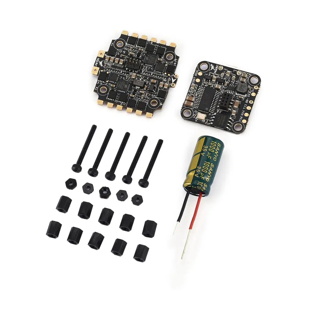 HGLRC XJB F438 F4 башня Контроллер полета Betaflight OSD 2-4S 4в1 38A Blheli_S ESC для 65 мм-250 мм RC гоночный Квадрокоптер Дрон