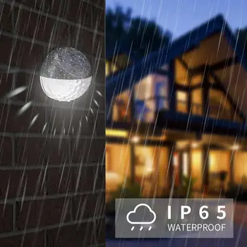 

2pcs Solar LED Porch Lights PIR Motion Sensor LED Diode Wall Lamp IP65 Outdoor Path Way Garage Fence Auto