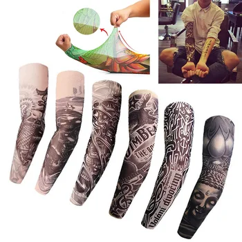 

Arm Sleeves UV Protection Running Cycling Tattoo Basketball Volleyball Arm Sleeves Bicycle Bike Arm Covers Sports Elbow