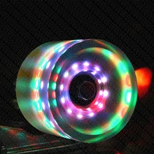 Flashing Longboard Road 4 Wheel Skateboard Land Surfing Skateboard Wheels 7051 Thrasher Drift Skate Gyroroue Outdoor Sports 50LZ