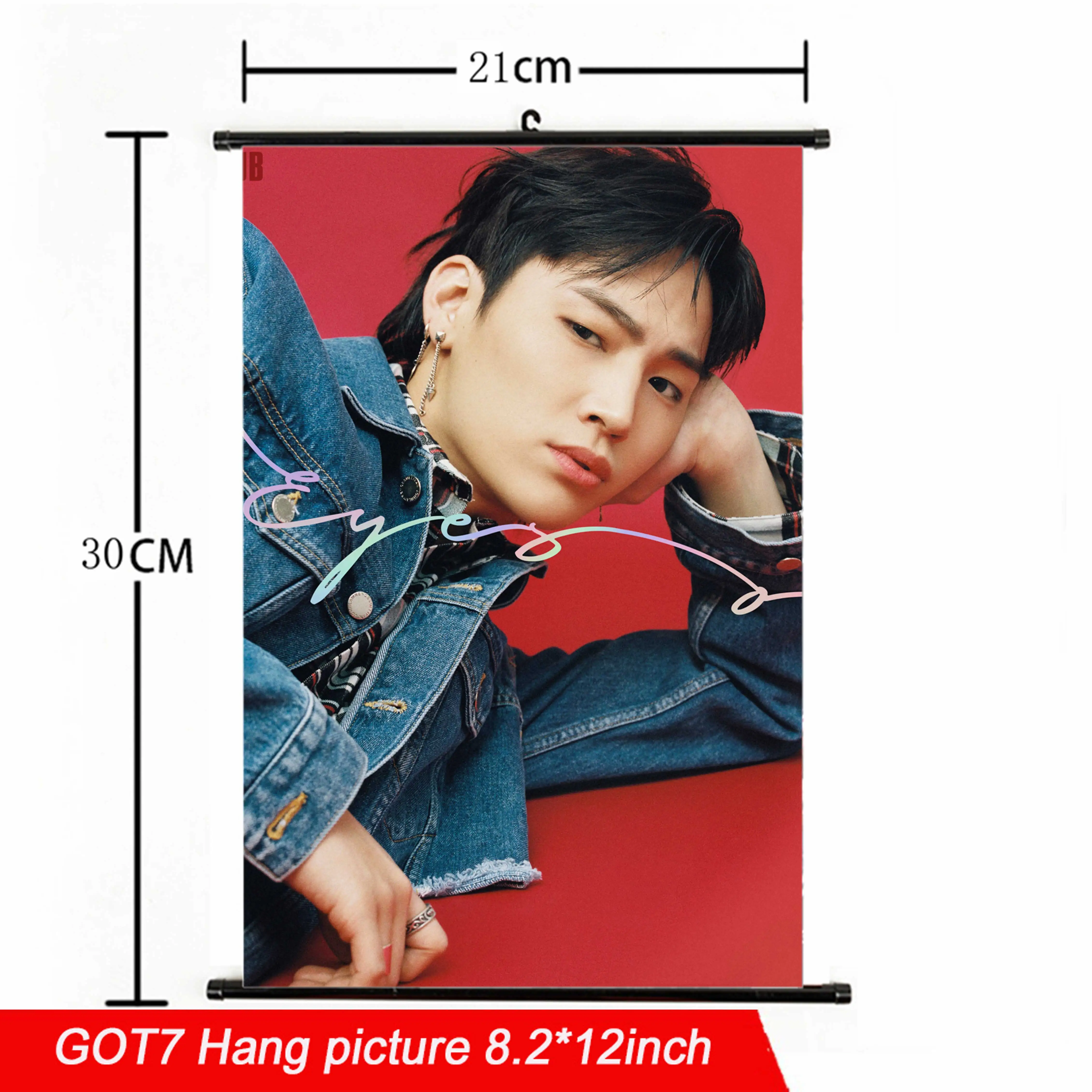 21*30 см Kpop GOT7 повесить плакат ткань высокого качества глаз на вас альбом kpop GOT7 повесить изображение фото плакат для поклонников Коллекция подарков - Цвет: GOT7 26