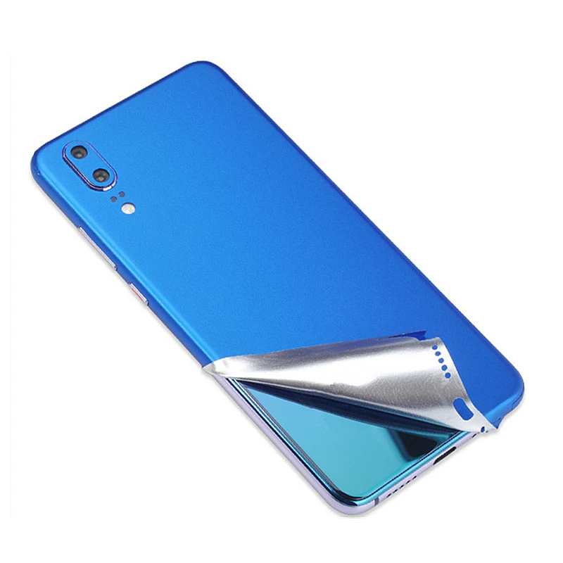 Задние наклейки кожаный узор пленка для huawei P20 Pro