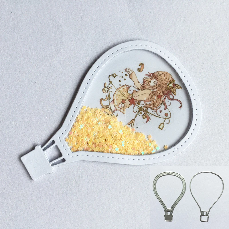 

New Air Balloon Metal Cutting Dies For DIY Scrapbooking Album Paper Cards Decorative Craft Embossing Die Cut