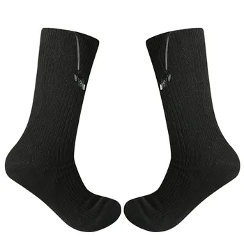 

Feitong Unisex Heated Socks Women Fashion Novelty USB Charging Winter Warm Thicken Thermal Skiing Sports Socks