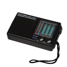 KK-9 Портативный AM/FM Классический Прочный черный моно канал Высокая чувствительность мини колонки радио домашний полный диапазон коротковолновой беспроводной